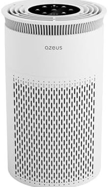 Ultimate Air Purifier for Large Spaces: H13 True HEPA Filter Ensures 99.97% Dust and Odor Elimination for Homes with Pets